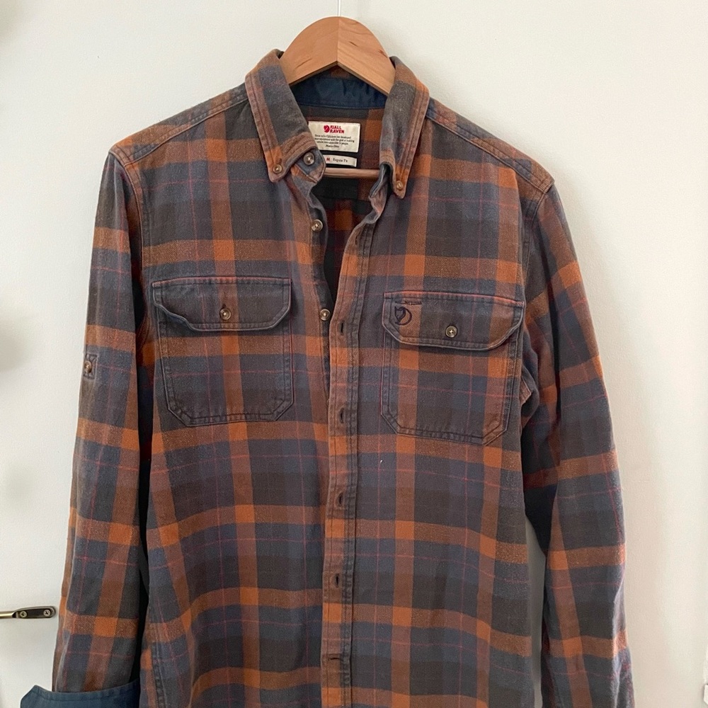 Fjallraven Flannel Shirt (Mens) - Picture 1 of 3